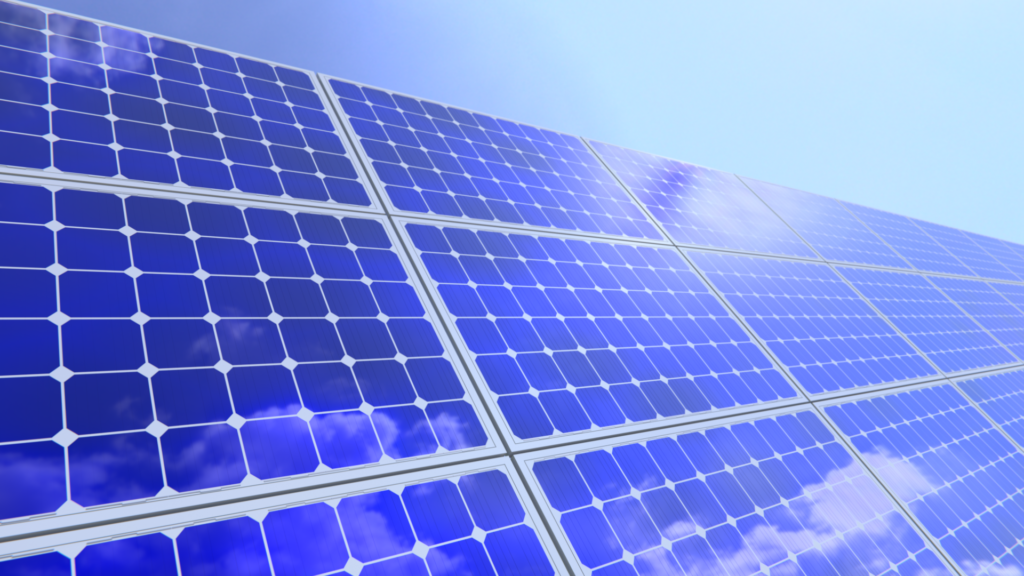 Why are solar panels blue?